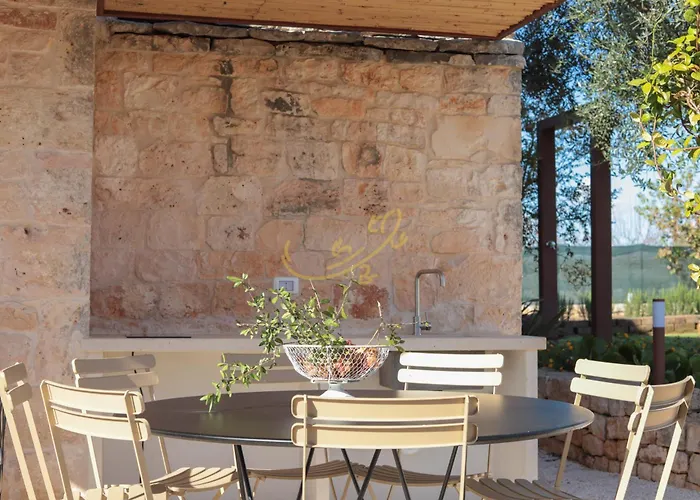 Villa Td Torretta San Procopio Stone House With Pool Castellana Grotte