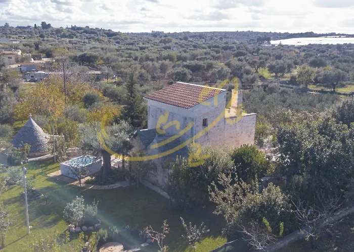 Td Torretta San Procopio Stone House With Pool
