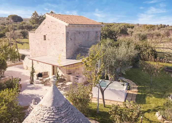 Villa Td Torretta San Procopio Stone House With Pool Castellana Grotte